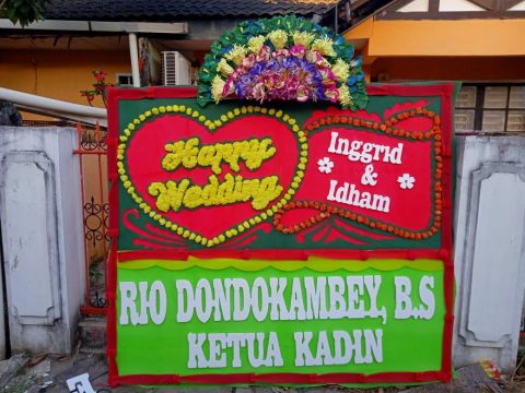 Bunga Papan Makassar - Mau Kirim Bunga Papan Pernikahan ? Berikut Contoh Tulisan yang Bisa Digunakan